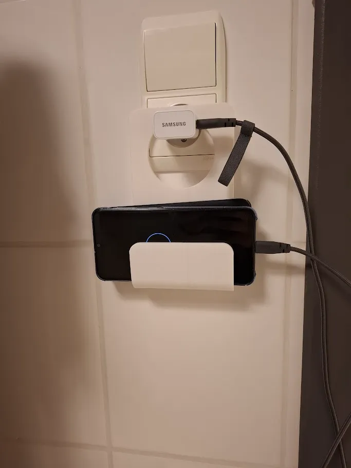 Wall Charger Phone Holder, photo 4 of 4 - Wall Charger Phone Holder Mobile & Device Accessories