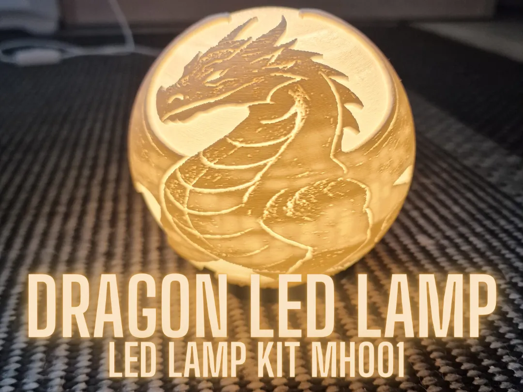 Dragon led lamp