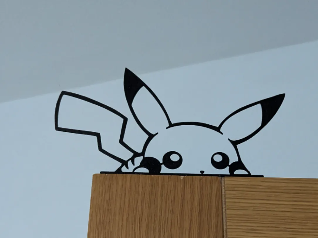 Pikachu wall art / Door art