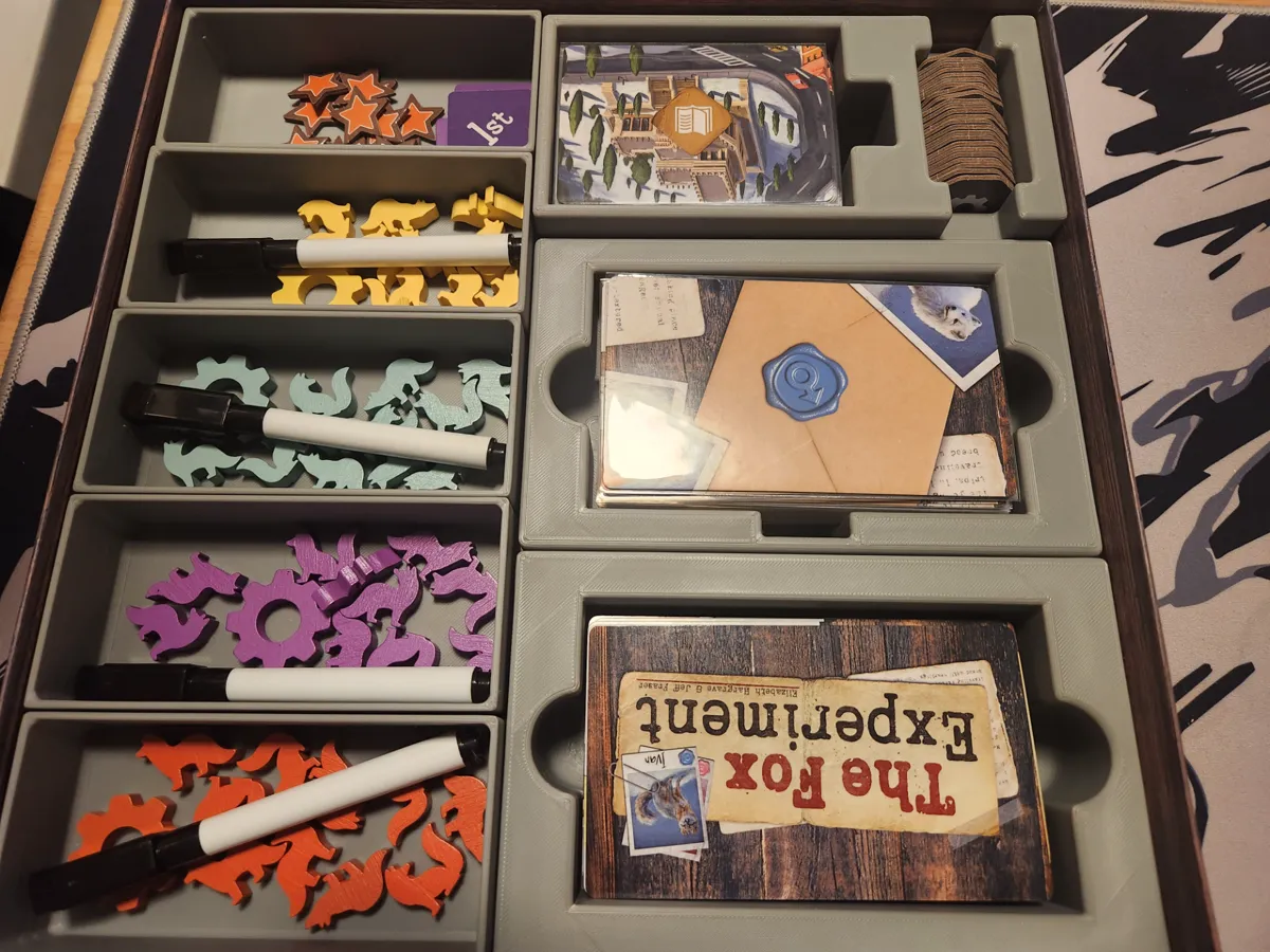 The Fox Experiment retail edition insert