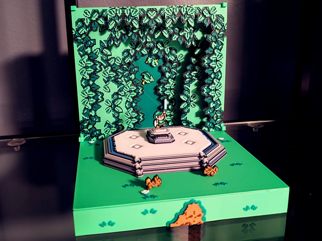 Zelda Master Sword Diorama