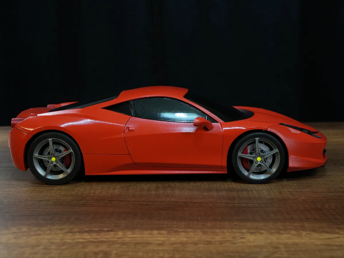 458 Italia - 1/10 Scale Model, photo 4 of 4 - 458 Italia - 1/10 Scale Model Models, RC & Drones
