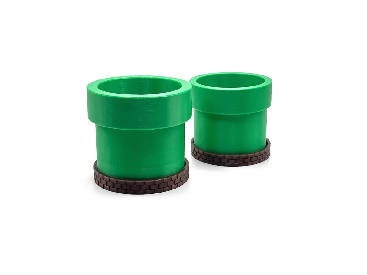Super Mario Themed Plant Pot