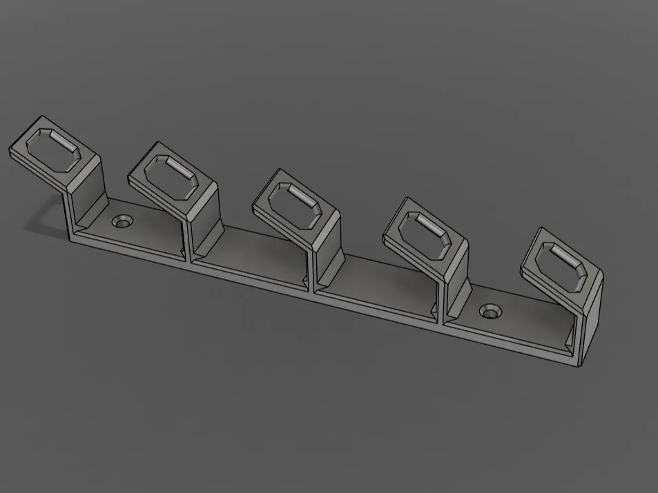 Hat / Cap hook ,with screw holes