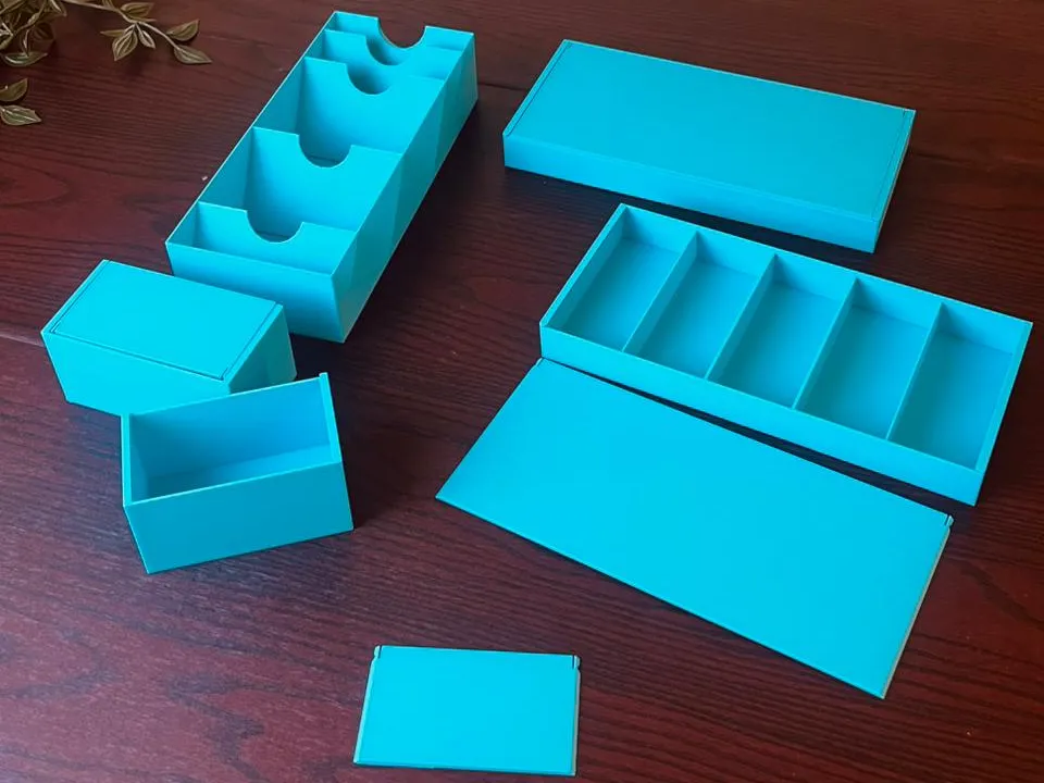 Wingspan base Insert with Lids | Vertical Storage