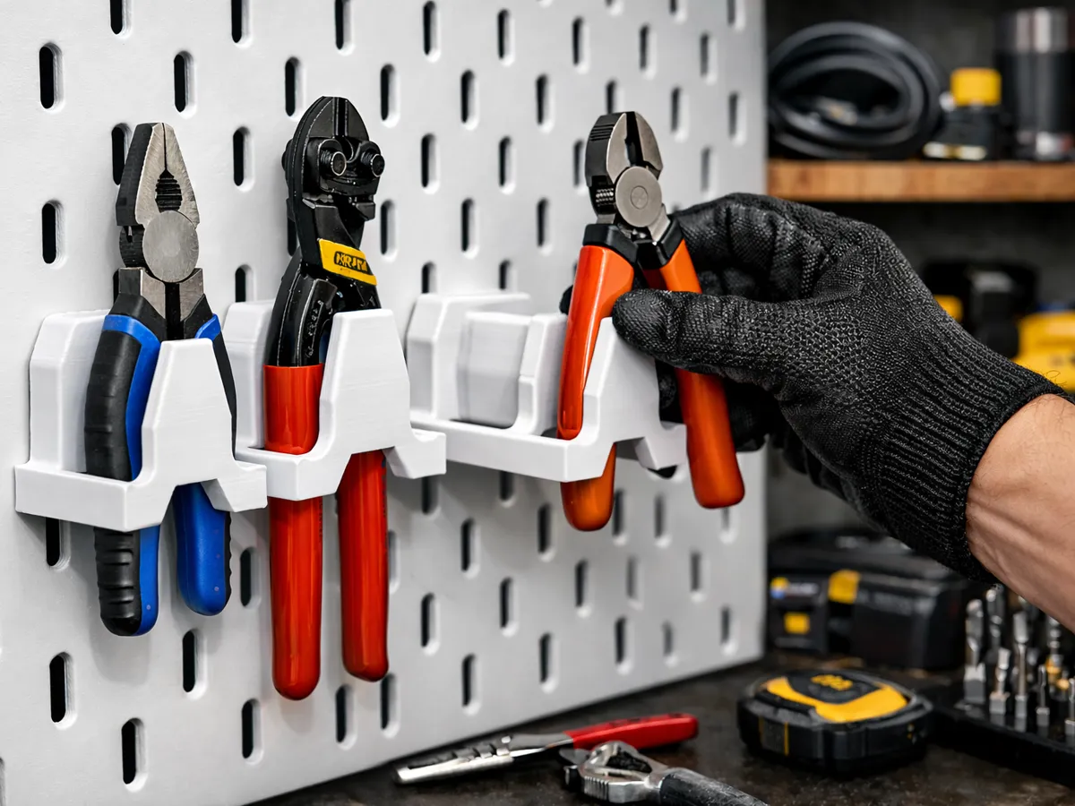 IKEA SKADIS Plier holder