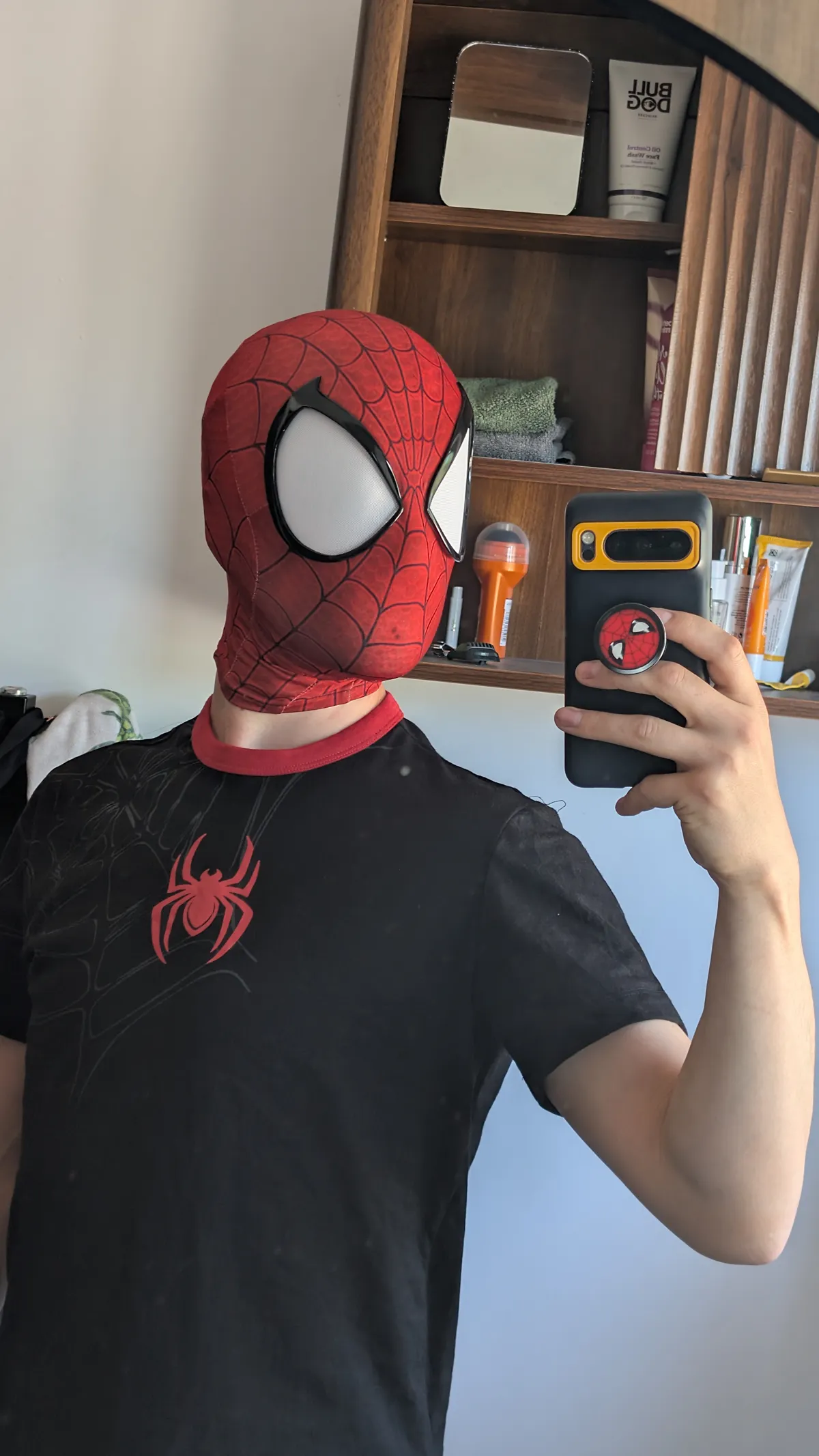 Ultimate Spider-Man Wide lens and Faceshell V1, photo 3 of 4 - Ultimate Spider-Man Wide lens and Faceshell V1 Props & Cosplay