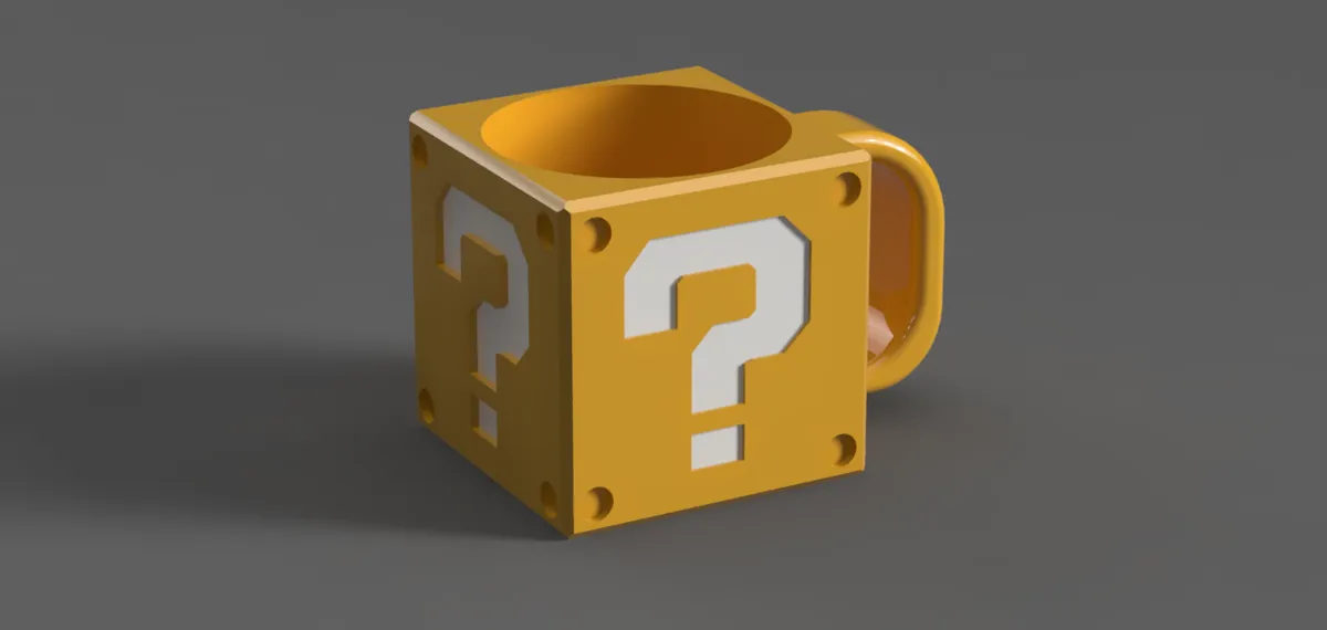 Super Mario ? Block Mug