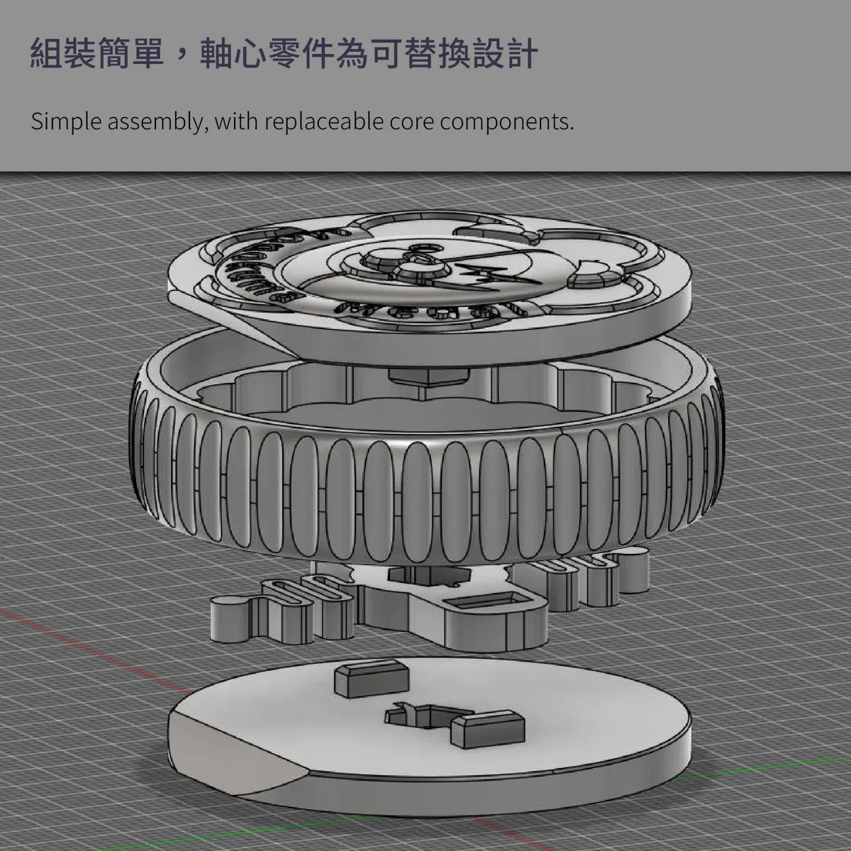 黑白熊旋轉解壓代幣 (Monokuma spinner fidget medal), photo 3 of 4 - 黑白熊旋轉解壓代幣 (Monokuma spinner fidget medal) Fidget & Sensory Toys