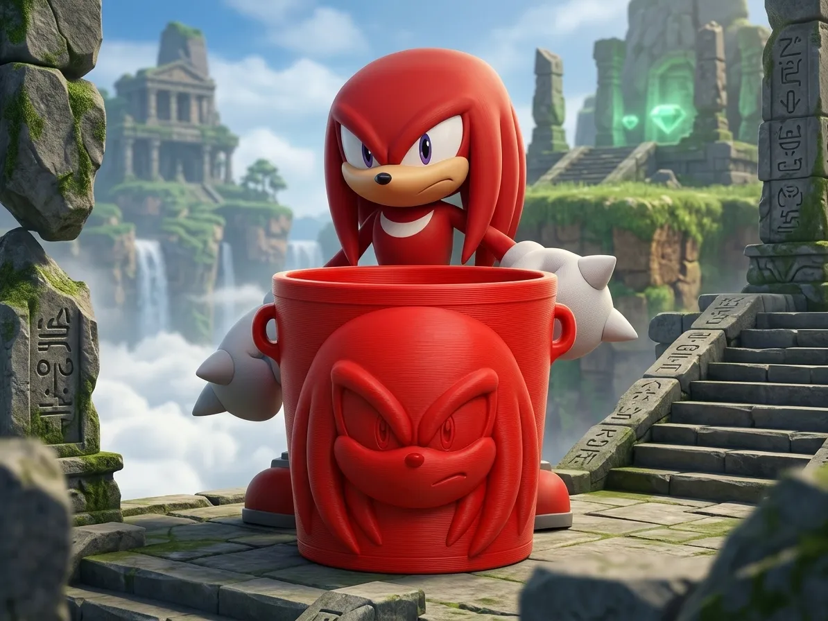 Knuckles, Sonic the Hedgehog Bucket - Sonic & Retro Game Figures, in stock in India