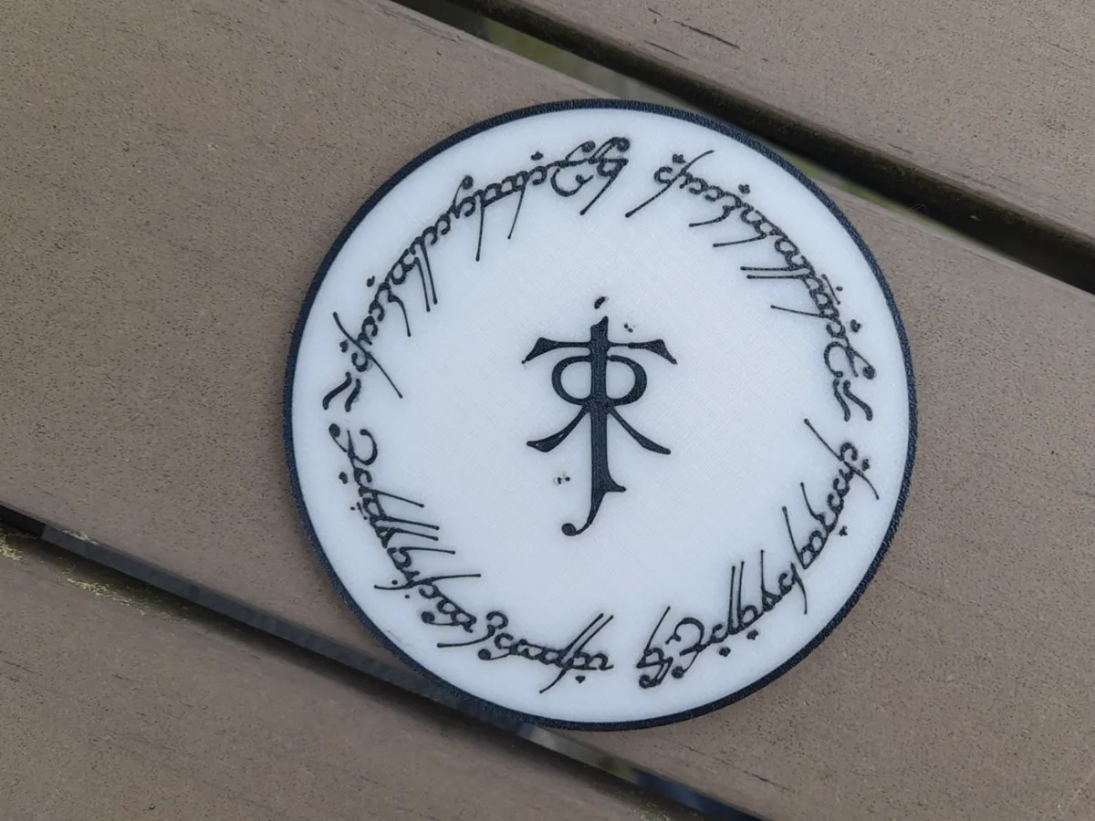 Lord of the Rings themed coaster