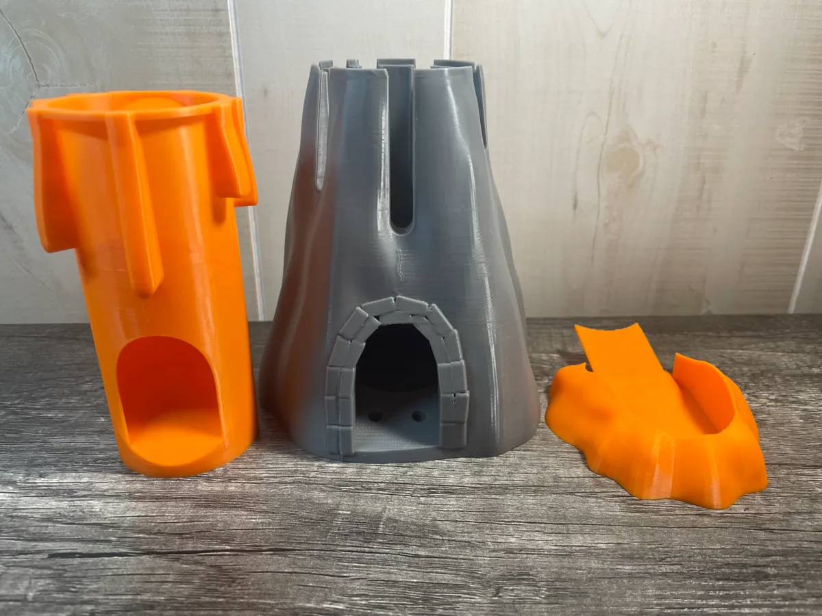 Volcano Dice Tower, photo 4 of 4 - Castle & Tower Dice Towers, dungeons and dragons