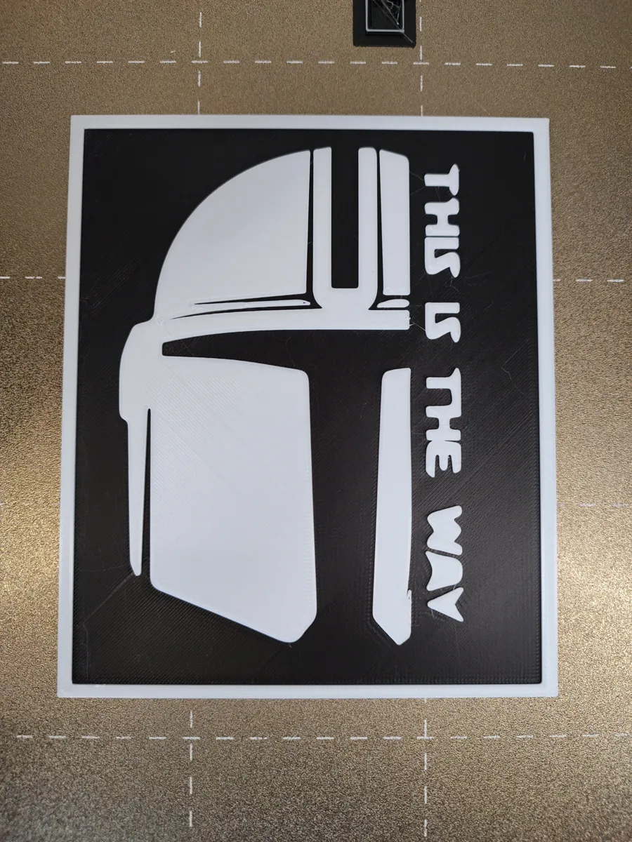 Mandalorian Wall Art - Signs & Logos, in stock in India