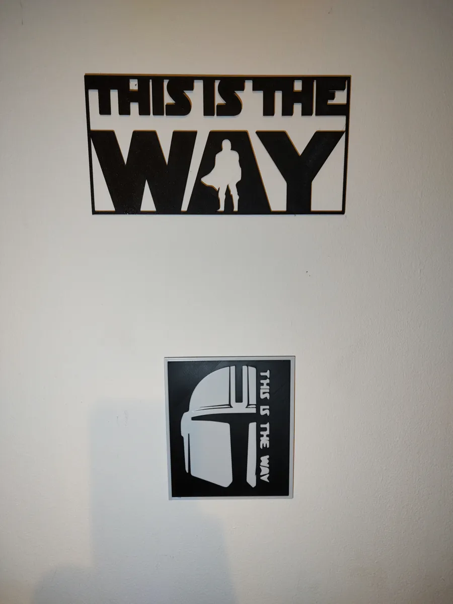 Mandalorian Wall Art, photo 2 of 3 - Mandalorian Wall Art Art