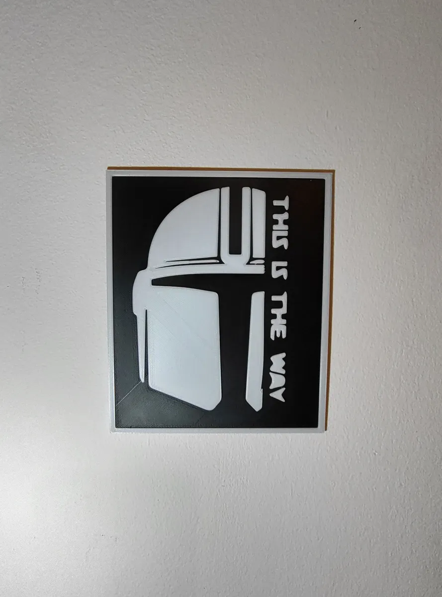 Mandalorian Wall Art, photo 3 of 3 - Mandalorian Wall Art Art