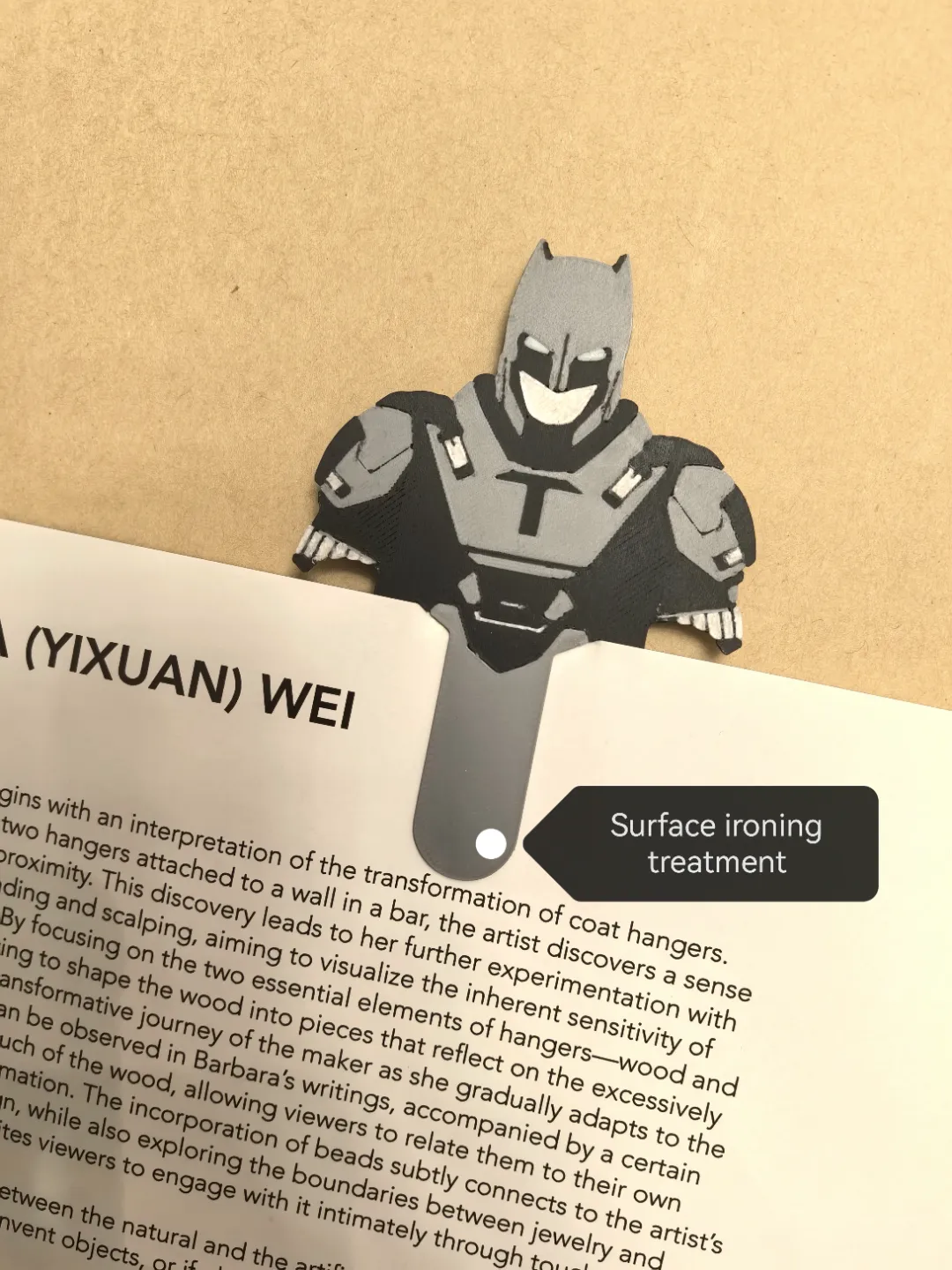 Batman Bookmark, photo 4 of 4 - Batman Bookmark Keychains