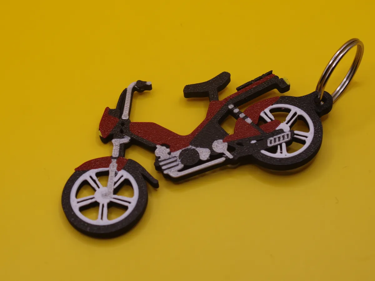 Motorcycle keychain Babetta sting 193 - moped - 2D Art, in stock in India