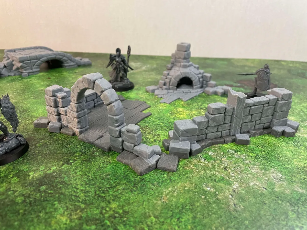 Ruined House - Architecture, in stock in India