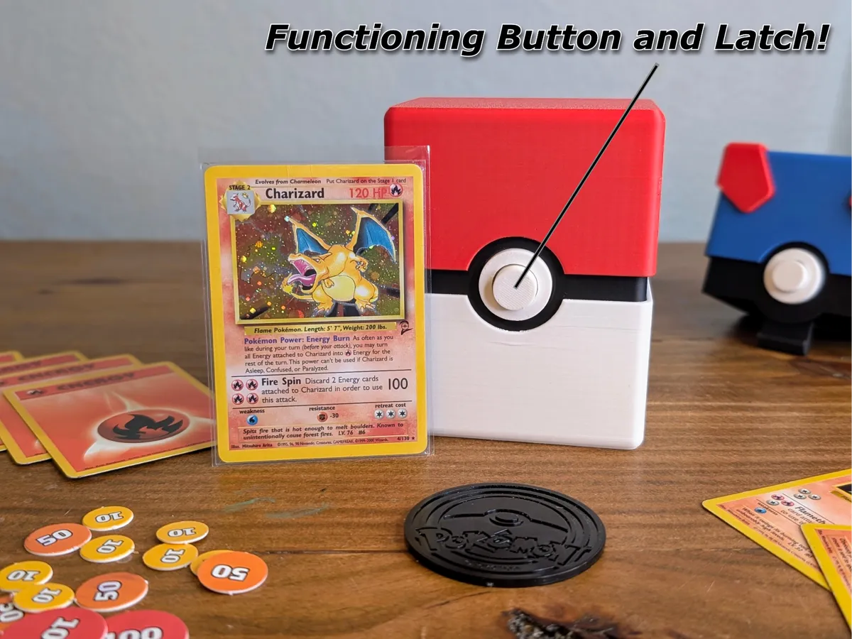 Pokémon Deck Box - Poké Ball