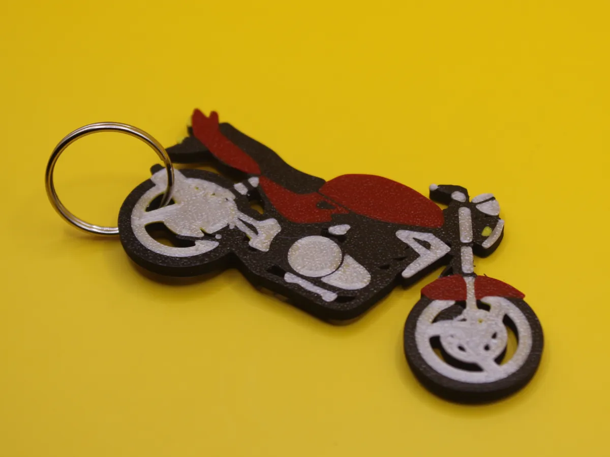 Motorcycle keychain Kawasaki ER-5 - Motorcycle Keychains, in stock