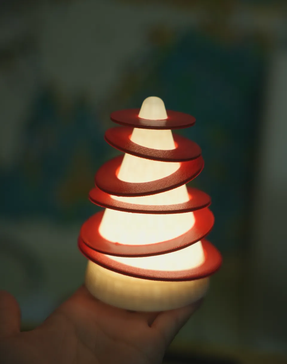 Christmas tree lamp 聖誕樹小夜燈 - Dragon & Fantasy Lamps, in stock