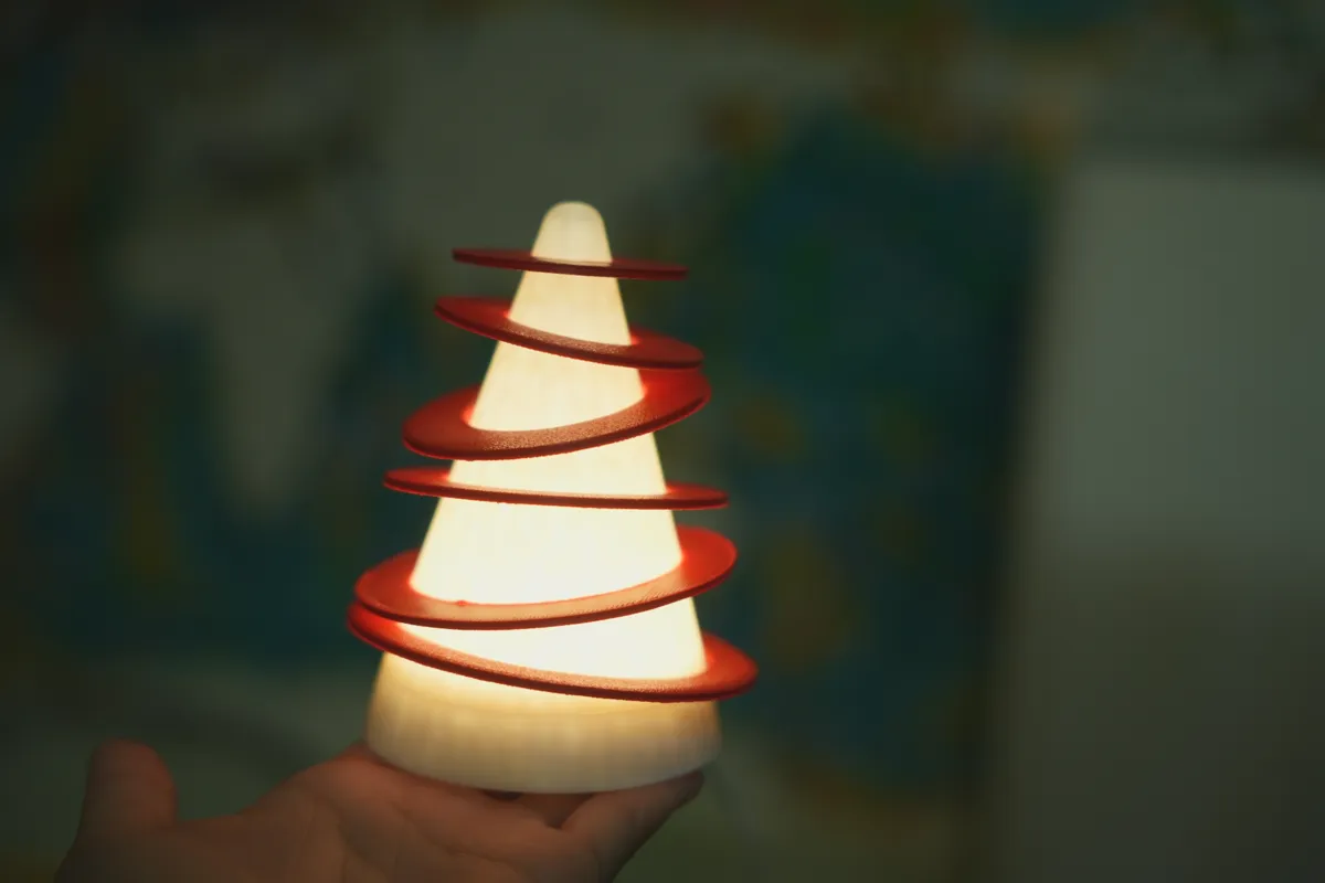 Christmas tree lamp 聖誕樹小夜燈, photo 3 of 4 - Christmas tree lamp 聖誕樹小夜燈 Lamps & Lighting