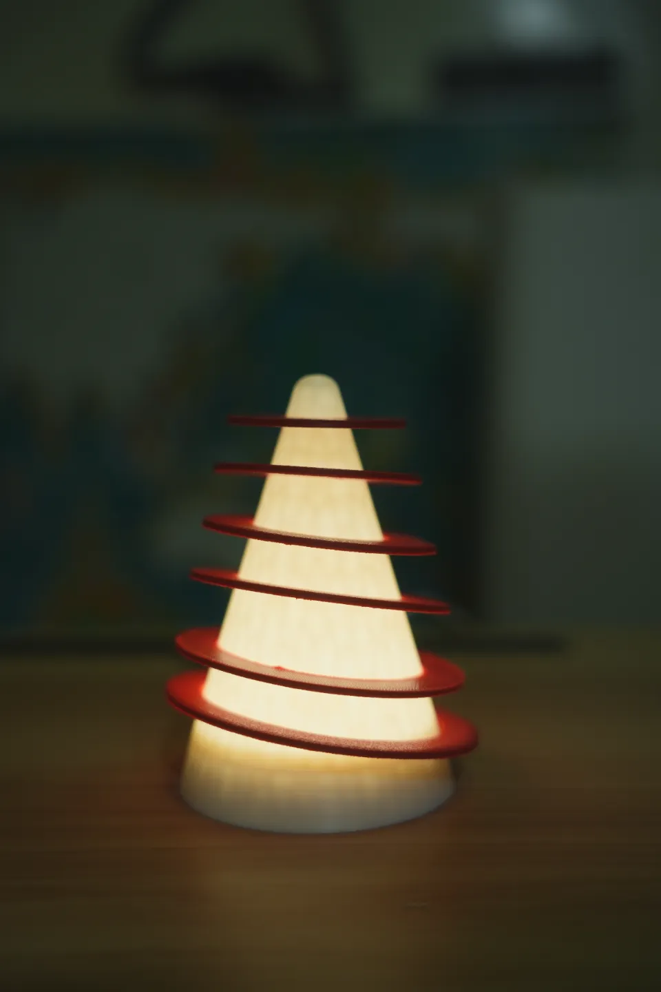 Christmas tree lamp 聖誕樹小夜燈, photo 4 of 4 - Christmas tree lamp 聖誕樹小夜燈 Lamps & Lighting