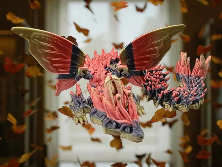 Winged Butterfly Dragon Flexible - Animals, in stock in India