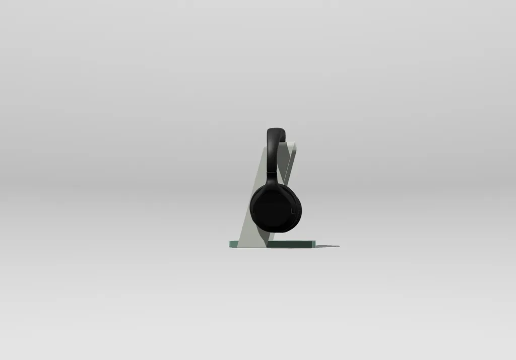 Asymmetric Headphone Stand, photo 2 of 4 - Asymmetric Headphone Stand Mobile & Device Accessories