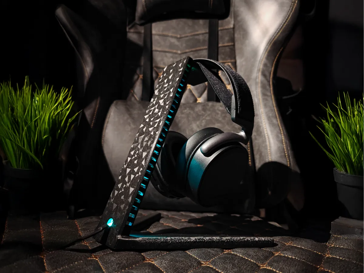 RGB Headphone Stand - Gaming Headset Stands, in stock