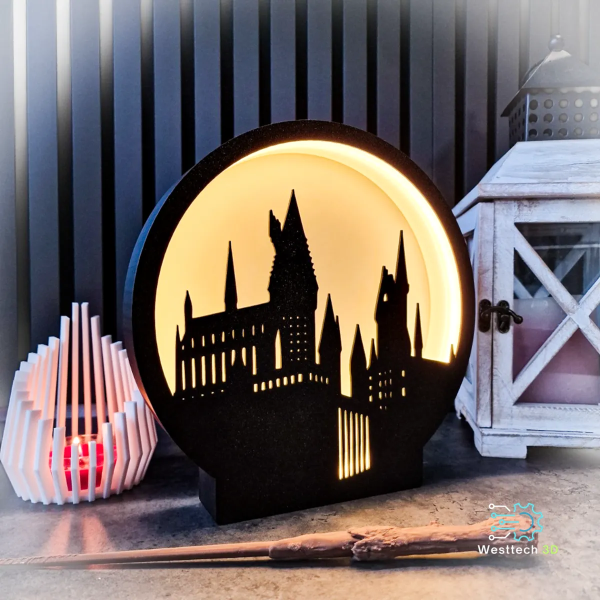 Harry Potter / Hogwarts Led Lamp, photo 2 of 2 - Harry Potter / Hogwarts Led Lamp Lamps & Lighting