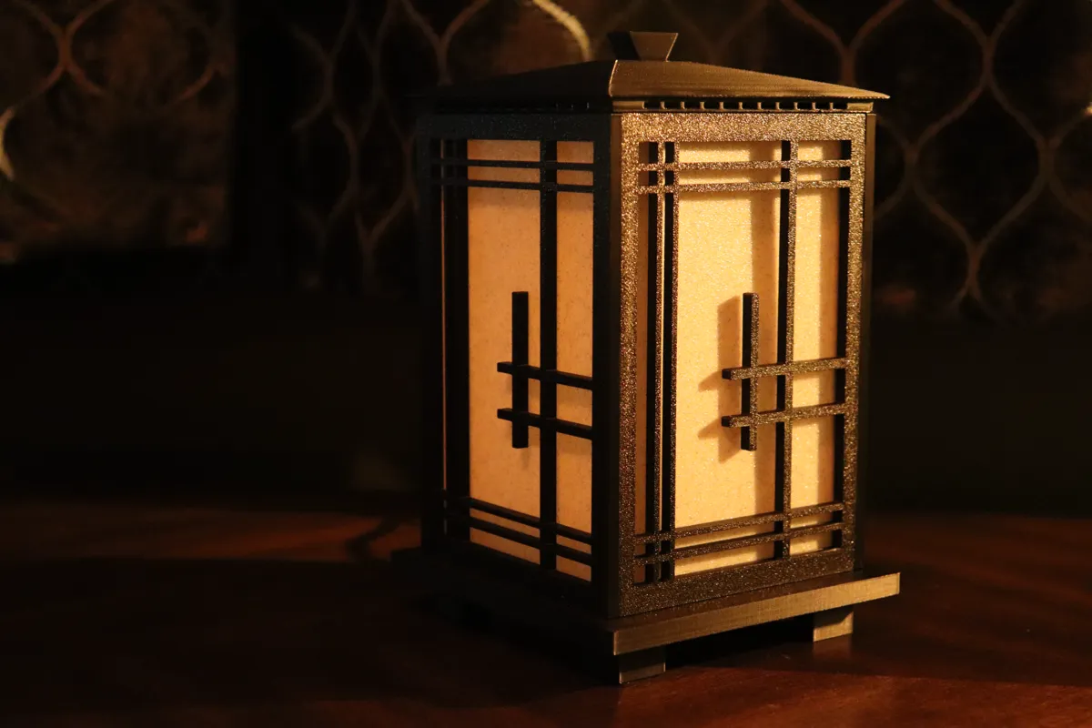 Shoji Lantern, Ikea Kapplake LED, photo 2 of 4 - Shoji Lantern, Ikea Kapplake LED Household