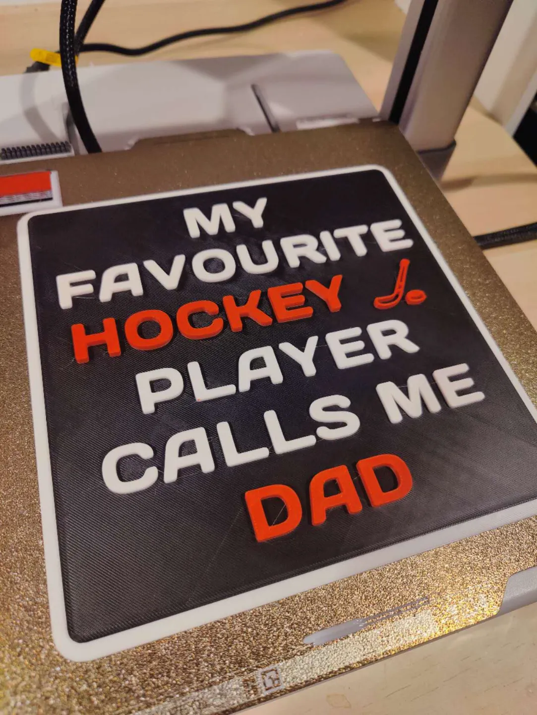 Hockey Dad Sign, photo 2 of 4 - Hockey Dad Sign Home Decor Items