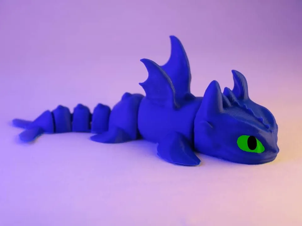 Articulated Dragon toothless Night Fury Flexi - Characters, in stock in India