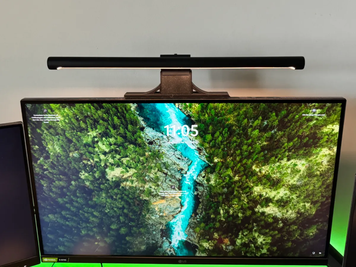Light Bar Adapter for LG Ultragear Monitor