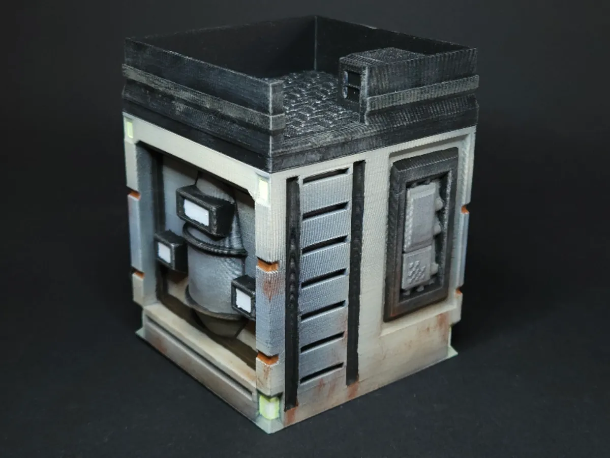 Sci-Fi Building Ladder Variant 3x3" TT Terrain