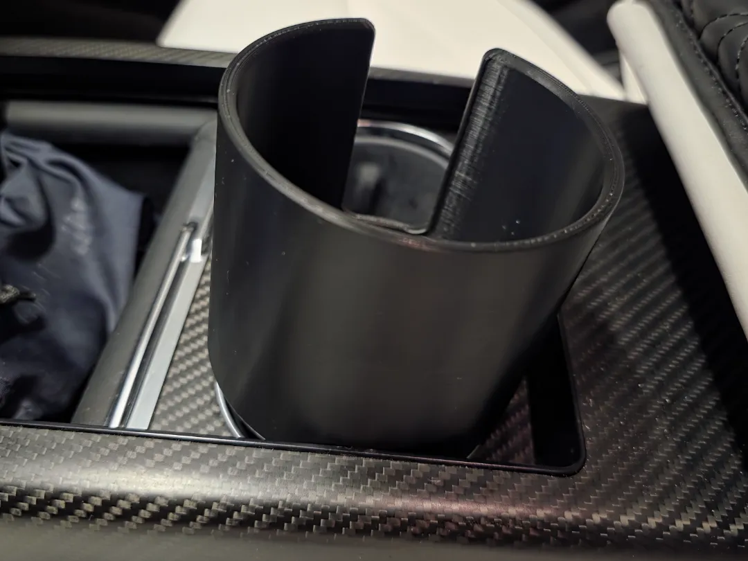 Tesla Model S/Plaid Cup Holder Adapter