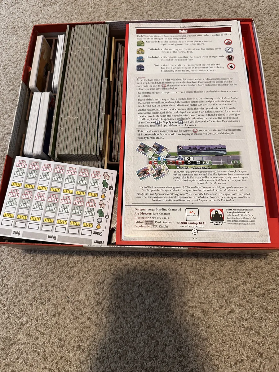Flamme Rouge Insert (Peloton, Meteo' & Grand Tour), photo 4 of 4 - Flamme Rouge Insert (Peloton, Meteo' & Grand Tour) Sports & Fitness