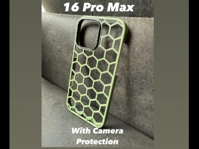 iPhone 16 Pro Max Hexagon Case