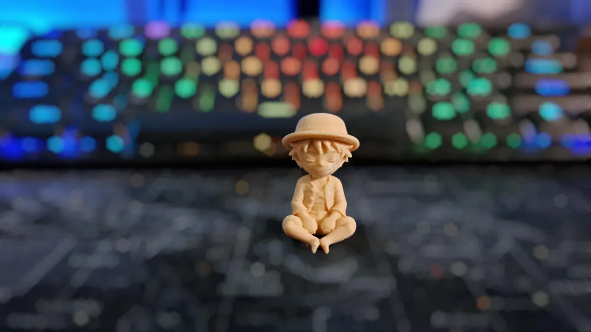 One Piece - Little Luffy - figurine or keychain, photo 2 of 3 - One Piece - Little Luffy - figurine or keychain Keychains