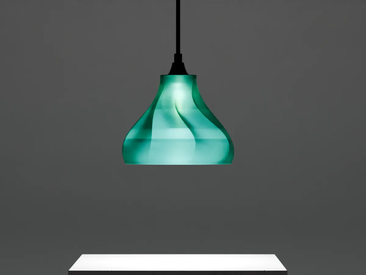 Pendant Lampshade. E27 Mount. Flowing Light