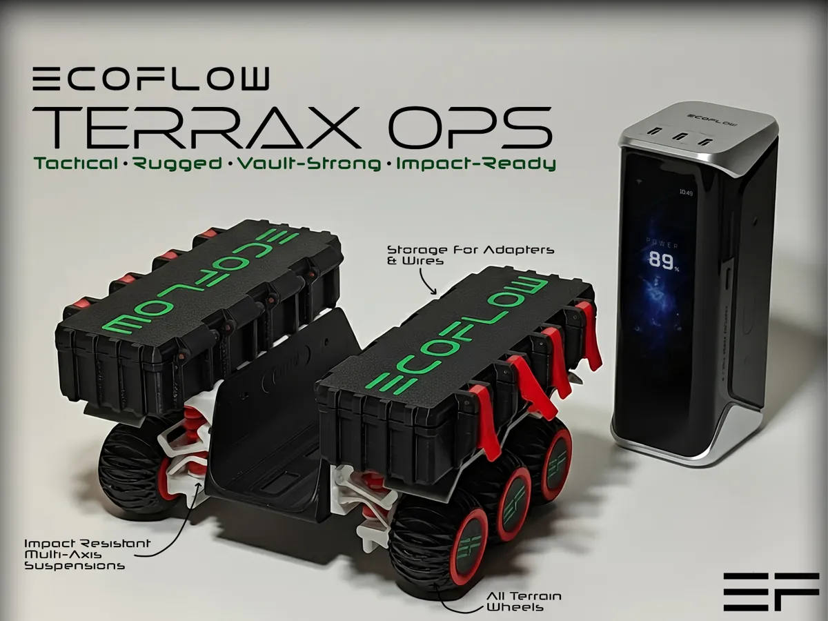 EcoFlow Tactical Powerbank Case - PC Case Mods & Covers, in stock