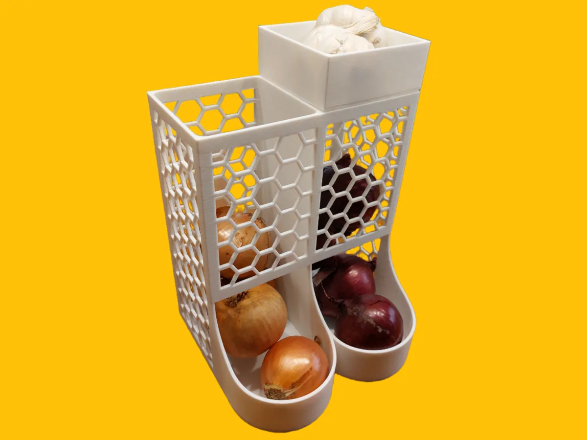 Onion & Potato Dispenser with Garlic Add-on