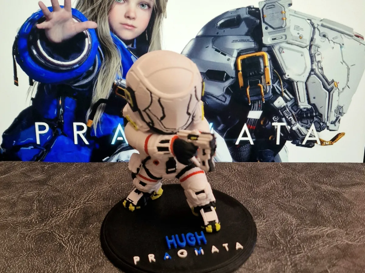 Hugh Pragmata Cute Funko-Style Figure