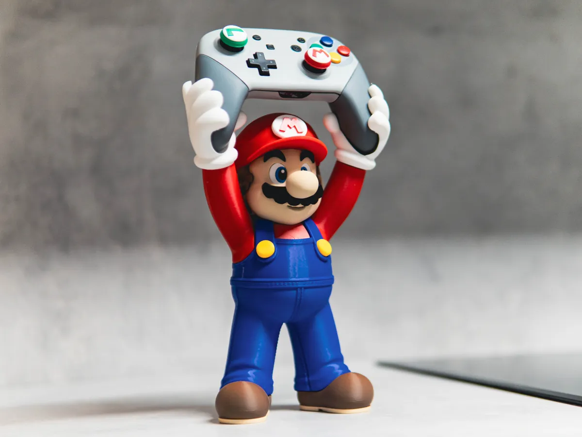 Super Mario Controller Stand - Switch Pro