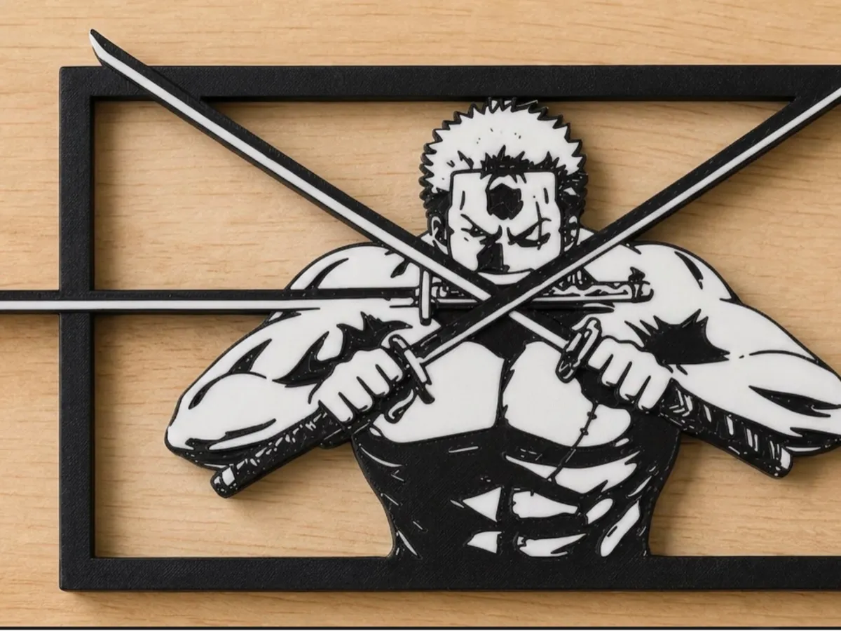 One Piece - Roronoa Zoro 2d wallart
