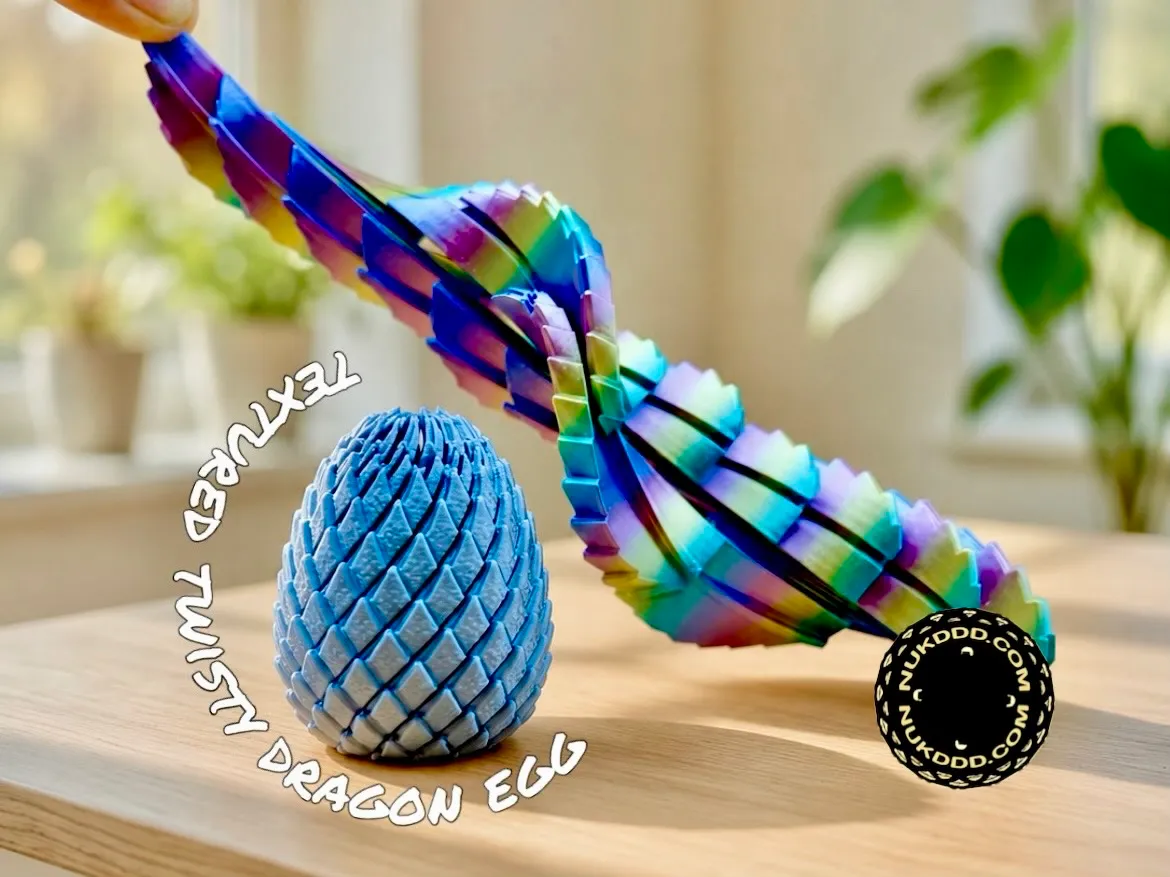 Textured Twisty Dragon Egg Fidget - Animal Fidget Toys, in stock in India