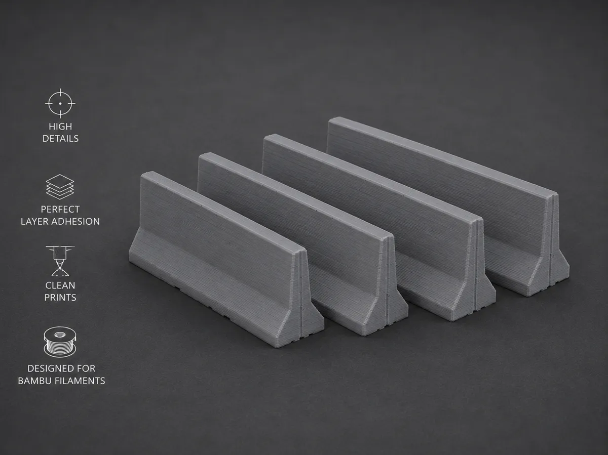 Imperial Concrete Barricades, Tabletop Terrain