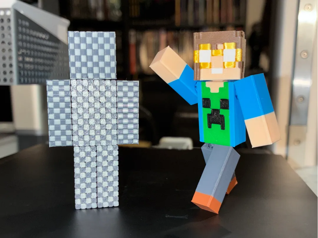 Customizable Minecraft Action Figure