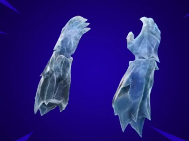 Ice King gloves from Fortnite - Characters, in stock in India